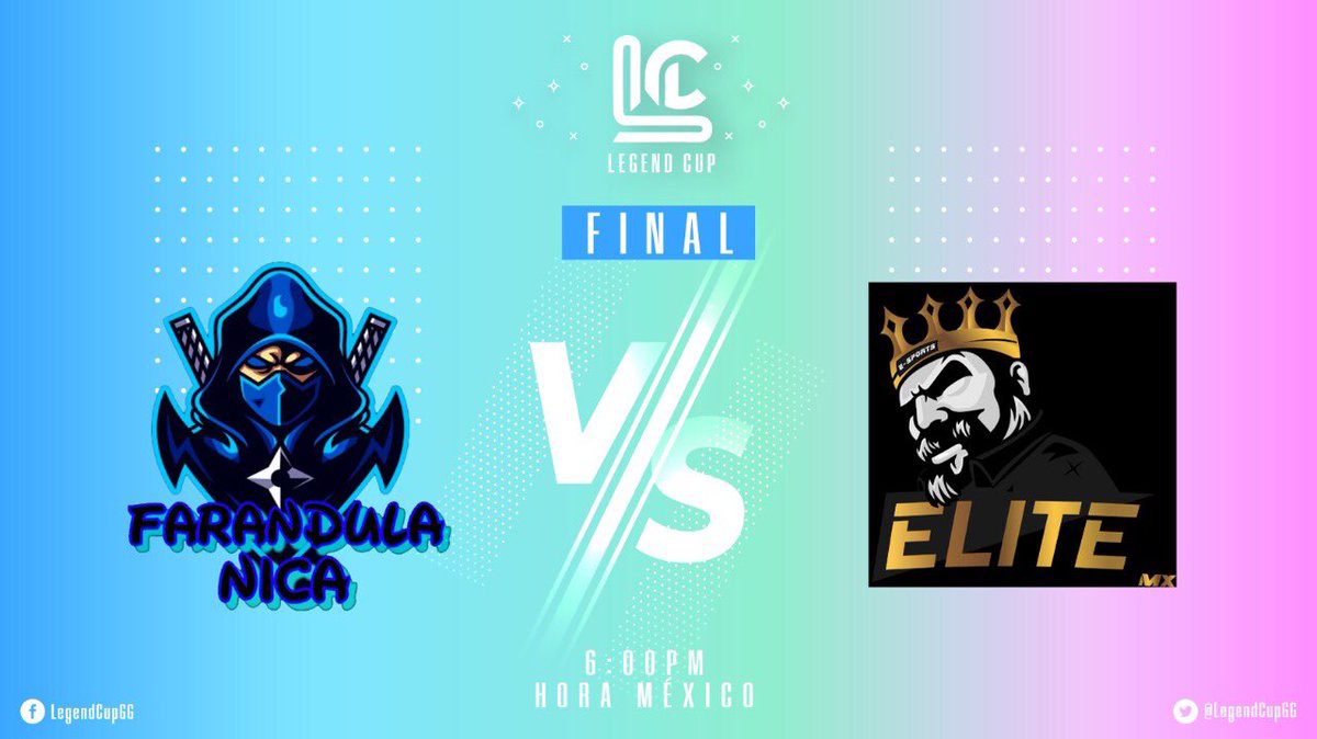 ⚜️GRAN FINAL🔱

Hoy los más fuertes de la competencia se enfrentarán para definir quien se coronará como el mejor en <a href="/LegendCupGG/">Legend Cup</a> 🏆✨

<a href="/Farandula_Nic/">Farandula_Nica</a> vs <a href="/ClanEliteMx1/">Clan Elite Mx</a>

Transmisión EN VIVO con <a href="/alexelroyalero/">Alex Flores</a> en YT 
⏰6:00 PM 🇲🇽🇵🇪
.
👉 Facebook.com/LegendCGG 
.
 #ClashRoyale #CR