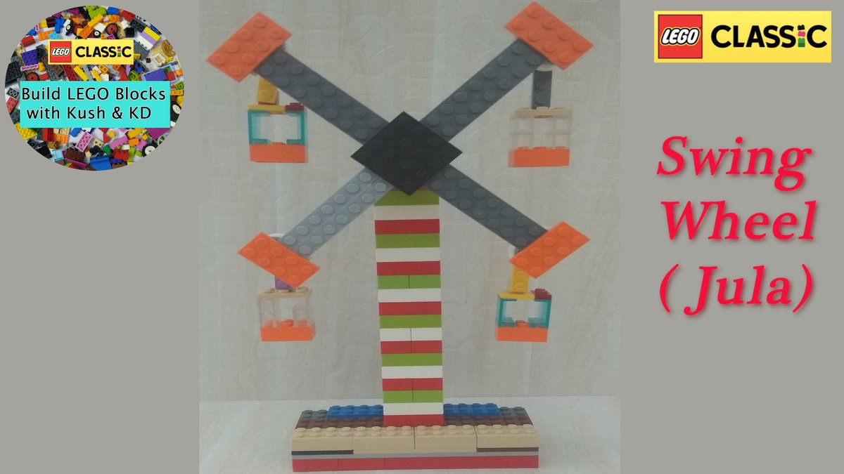 LEGO_10715_Idea's tweet photo. Hello Friends,
Tomorrow #SwingWheel (Jula) build video using LEGO Classic 10715 is coming on my youtube Channel.
Please comments your views about it & subscribe for more updates.
https://t.co/3U2yaENitu
#LEGO #toys #LegoStarWars #StarWars
#LEGOIDEAS #LEGO10715
#education https://t.co/XA7XD13g4g