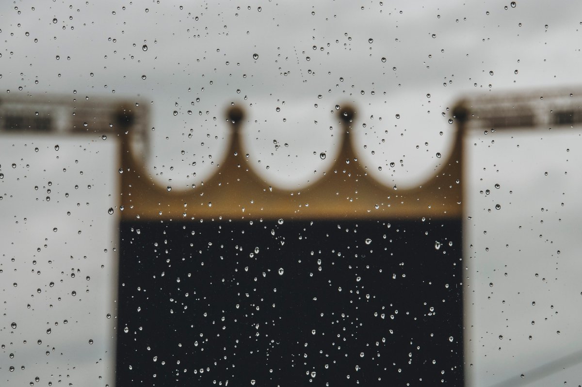Royals's tweet photo. Due to weather, today's first pitch has been moved to 1:30 p.m. CT. #Royals https://t.co/1LRygm0T75