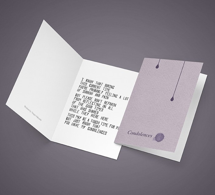 adeyemiartistry's tweet photo. Condolences Card!
COVID-19 has unfortunately created a global pandemic of death.
our Condolences greeting cards are available for purchase here ππ½ https://t.co/4AO09XutyN
#adeyemiartistry #greetingcards #condolences #solemn #negusadeyemi #buyblack #blackbusiness #cards https://t.co/eKDyWP58eu