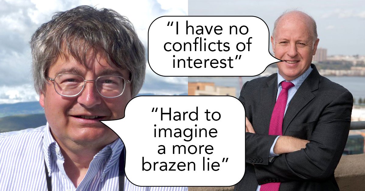 46. Why are lab escape denialists telling such brazen lies? by  @GMWatch & Collage by  @BillyBostickson  https://www.gmwatch.org/en/news/latest-news/19437