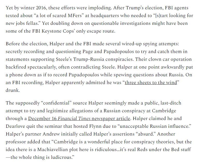 Here's Schrage's take on how absurd these taping attempts by Halper got:
