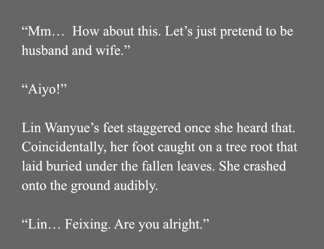 oh my god lin wanyue is a clumsy lesbian im going to cry