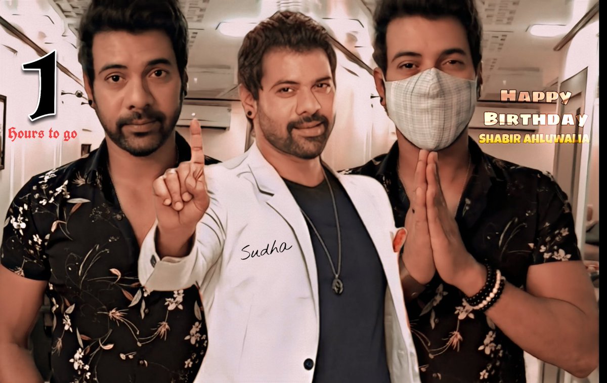tishasudha's tweet image. #1HourtoGo #justonehour #HBDShabirAhluwalia #Rockstar #KumkumBhagya #EditSudha #Favourite #SoAdorable #GoodNight #Friends #SweetDreams #Takecare @SHABIRAHLUWALIA @sritianne @ZeeTV @TeamShabirA @Megha2513 @_bkumkum @teamsritij @jawadsidd2 @The_bestabhigya @shivanisopori @lwdvki