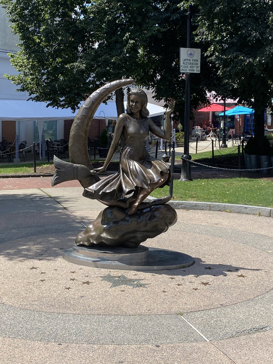 "Bewitched" statue.