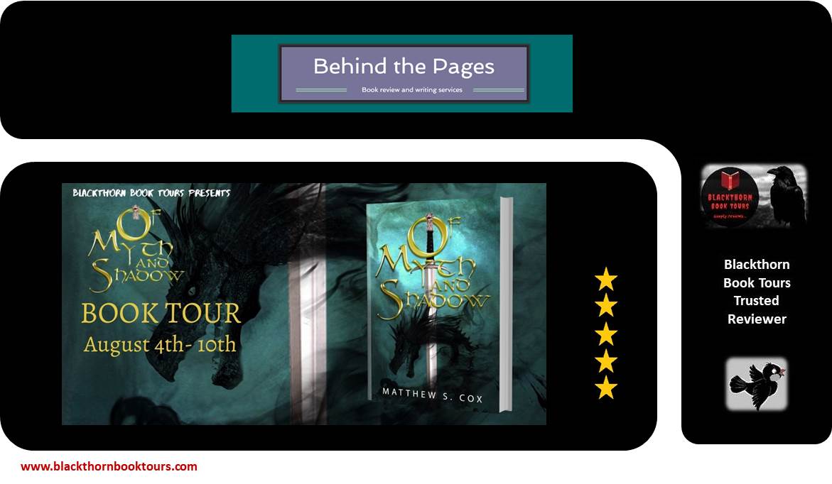 Of Myth And Shadow by <a href="/mscox_fiction/">Matthew Cox</a>

'Readers who enjoy conflicts and high emotions will devour this book. Page after page is filled with the hopes, dreams, and ambitions of each character.' 
<a href="/Letora6/">神絵師tora</a>

behindthepages.org/post/book-tour…

 #BookTour #booklover #bookbloggers #sciencefiction