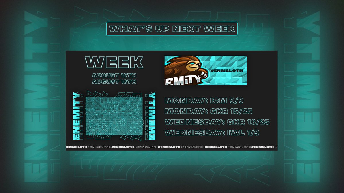 What's up next week⚡

We start with the last @OPinnogyesport Clashmasters matchday before the playoffs. We've already secured our playoffs spot but nevertheless our goal is the win✅

🔽Scroll down🔽