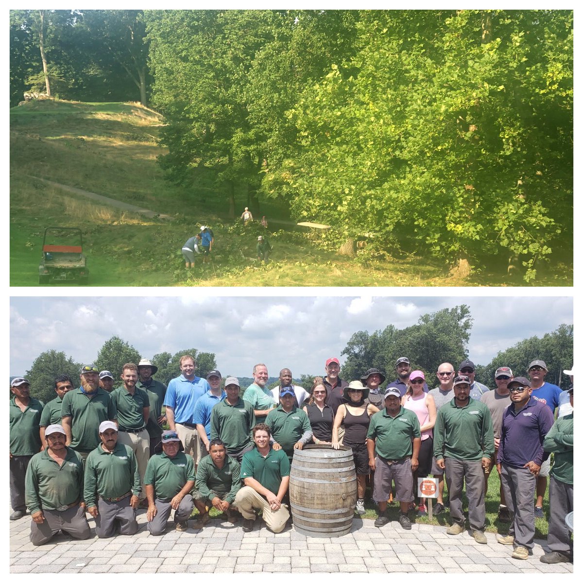 FGCagronomy's tweet photo. But pretty awesome to have other departments and a membership willing to lend a helping hand. Thanks to everyone involved today! #TeamWorkMakesTheDreamWork https://t.co/xGUC01RRAJ