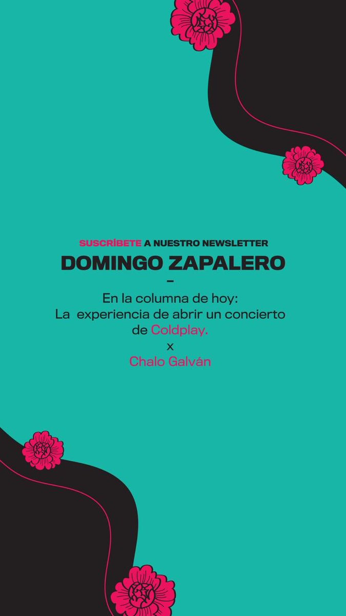 mailchi.mp/ae945f12a70e/v…

Ya está el #newsletter de <a href="/ZapalMx/">Zapal</a> 

La columna de esta semana por <a href="/chalogalvan/">Chalo</a> 🙌🏼