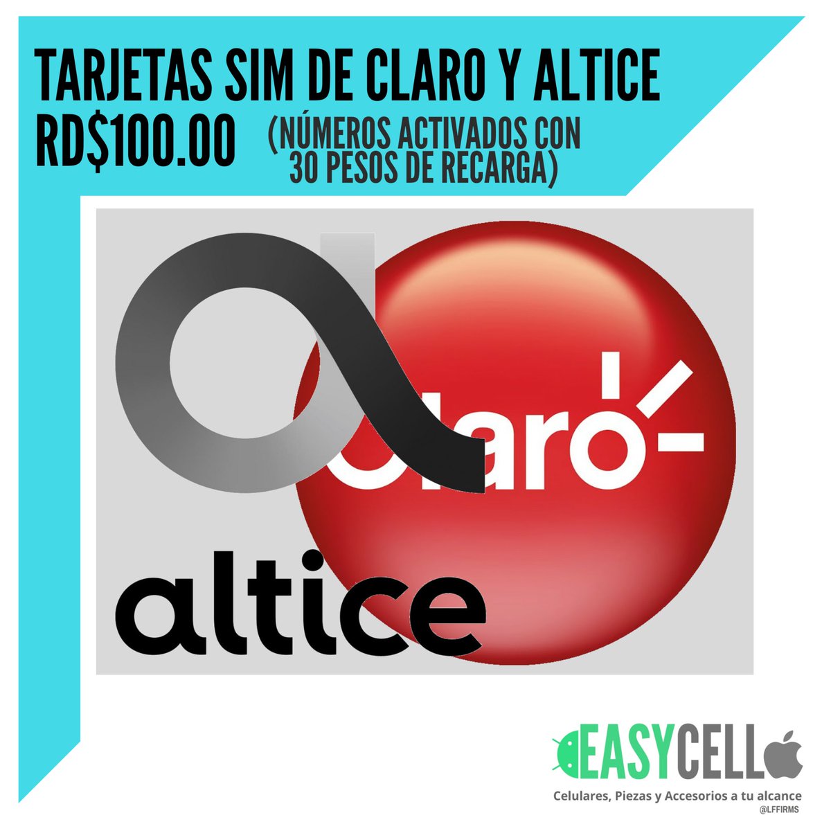 easycellrd's tweet image. #Tarjetas #SIM (#Chips ) de #Claro #Altice
.
.
.
#easycellrd
#santiagord 
#rd
