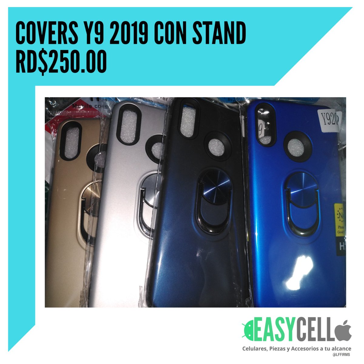 easycellrd's tweet image. #Cover de #Y9 #2019 #Y92019 con #Stand o #Anillo
.
.
.
#easycellrd
#santiagord 
#rd