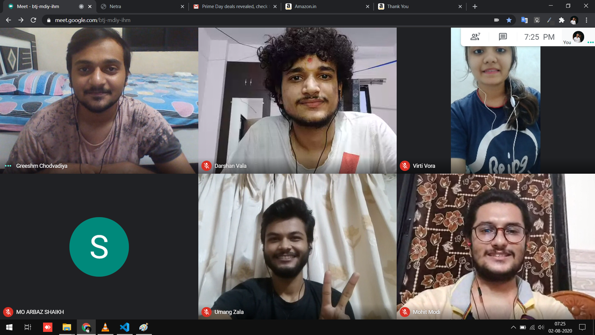 mohitmodi4365's tweet photo. World's biggest online hackathon day 2.
Excited for the upcoming evaluation. @ldceahd
#SmartIndiaHackathon2020 
@SIH_2020 @abhayjere @mohitgambhir @mhrd_innovation @isro @GTUoffice @i4CIndia 
@shaikharbaz077 @umangzala_ @darshanvala333 @GreeshmC @VirtiVora13 https://t.co/NIgtfmISsF