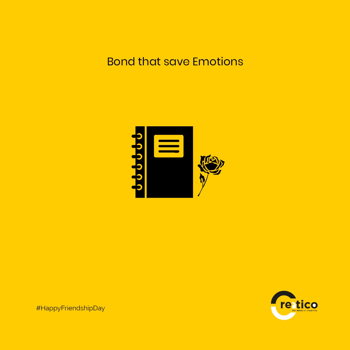 Creatico_1's tweet photo. #friendship #friendshipday #creatico #creativity #create #creativity #creativeart #art #artistic #minimal #minimalistic #ad #adagency #branding #speakithroughcreativity #graphic #graphicdesign #design #minimaldesign #minimalisticdesign #creativeagency #agency #designworld https://t.co/dXOeVlTQ4T