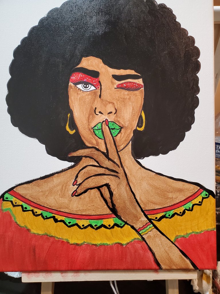 mag4rc's tweet photo. My first painting... do u like? https://t.co/c5vkTloZ2A