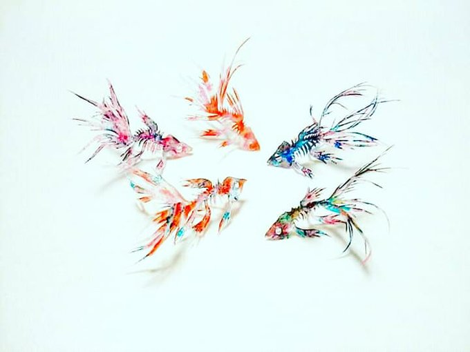 #真夏の芸術納涼祭
素敵なタグをありがとうございます!
やっぱり金魚かな♪ 