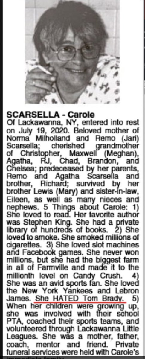 SoreLosersShow's tweet photo. Hilarious Obituary 

Real, Honest, Funny 

What would be on your obituary? https://t.co/mydIamvwlf