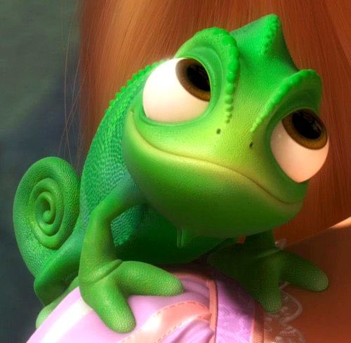 harry styles as pascal from tangled; a thread.