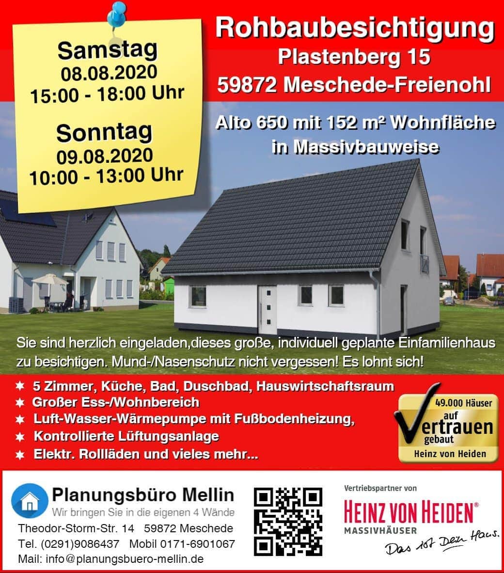 von_nrw's tweet photo. Einladung zur #heinzvonheiden #Hausbesichtigung
Wann?
Samstag 08.08.20
15 bis 18 Uhr
&
Sonntag 09.08.20
10 bis 13 Uhr
Wo?
Plastenberg 15
59872 #Meschede #Freienohl
Info: https://t.co/URj51zagyI
👆
#arnsberg #warstein #Grevenstein #eslohe #olsberg #sundern #möhnesee #brilon https://t.co/sdv5CVJd7L