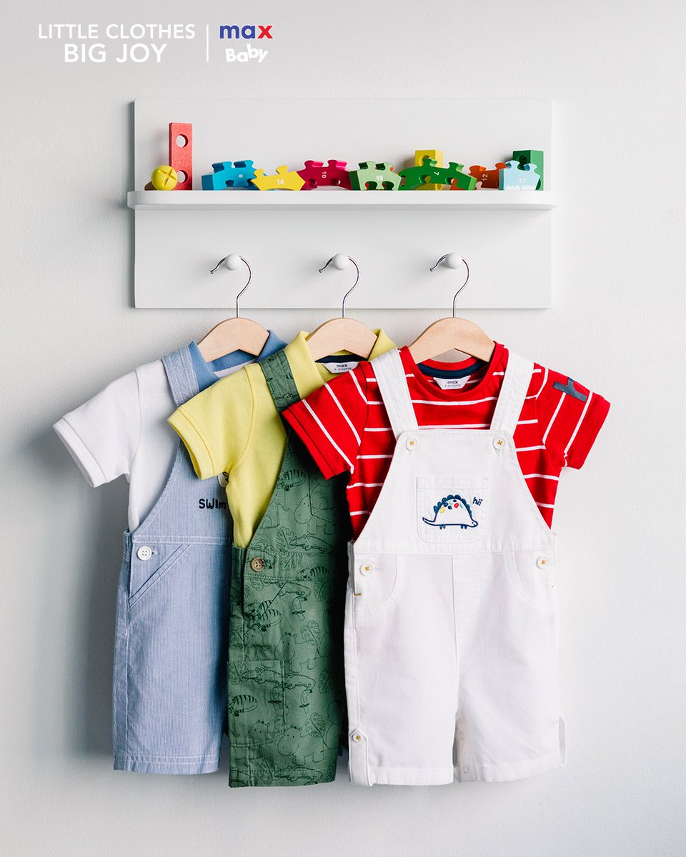 maxfashionMENA's tweet photo. These sweet dungarees make us happy🥰
Price: SAR 60, DHS 55, BHD 5.5, QAT 55, KD 5, OMR 5.5
#MaxBaby https://t.co/lZIdyZRWh9