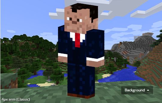 After a short conversation with <a href="/bideobames/">Ellie "bideo bames"</a> at the <a href="/PotLvckCo/">PotLuck Collective</a> Cyberspace last week I have made a <a href="/MarkMcGowanMP/">Mark McGowan</a> #Minecraft skin. You can download it here minecraftskins.com/skin/14961580/…

Have fun building as our Premier.