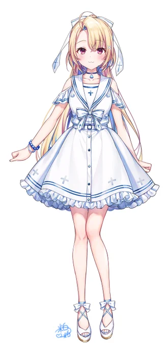 先ほどお披露目された水瀬しあちゃんの新衣装です!? 