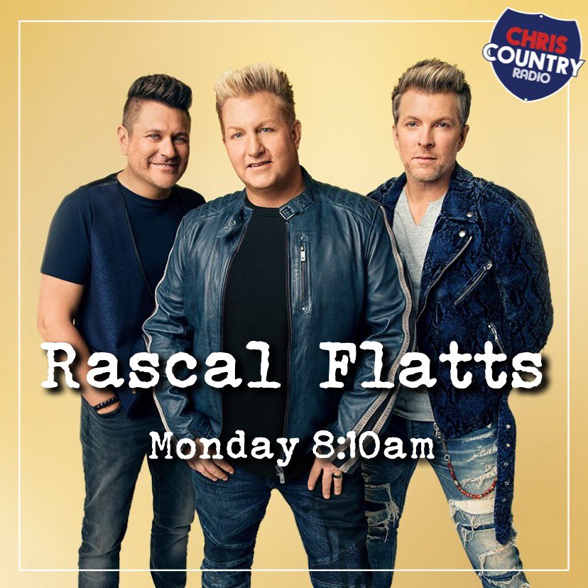 We’ve got a very special guest on Monday’s breakfast show - Gary Le Vox, lead singer of <a href="/rascalflatts/">Rascal Flatts</a> !!

We’ll be asking about the band’s farewell tour, and whether it’ll be heading our way when it finally happens. Start your Monday with Chris Country!