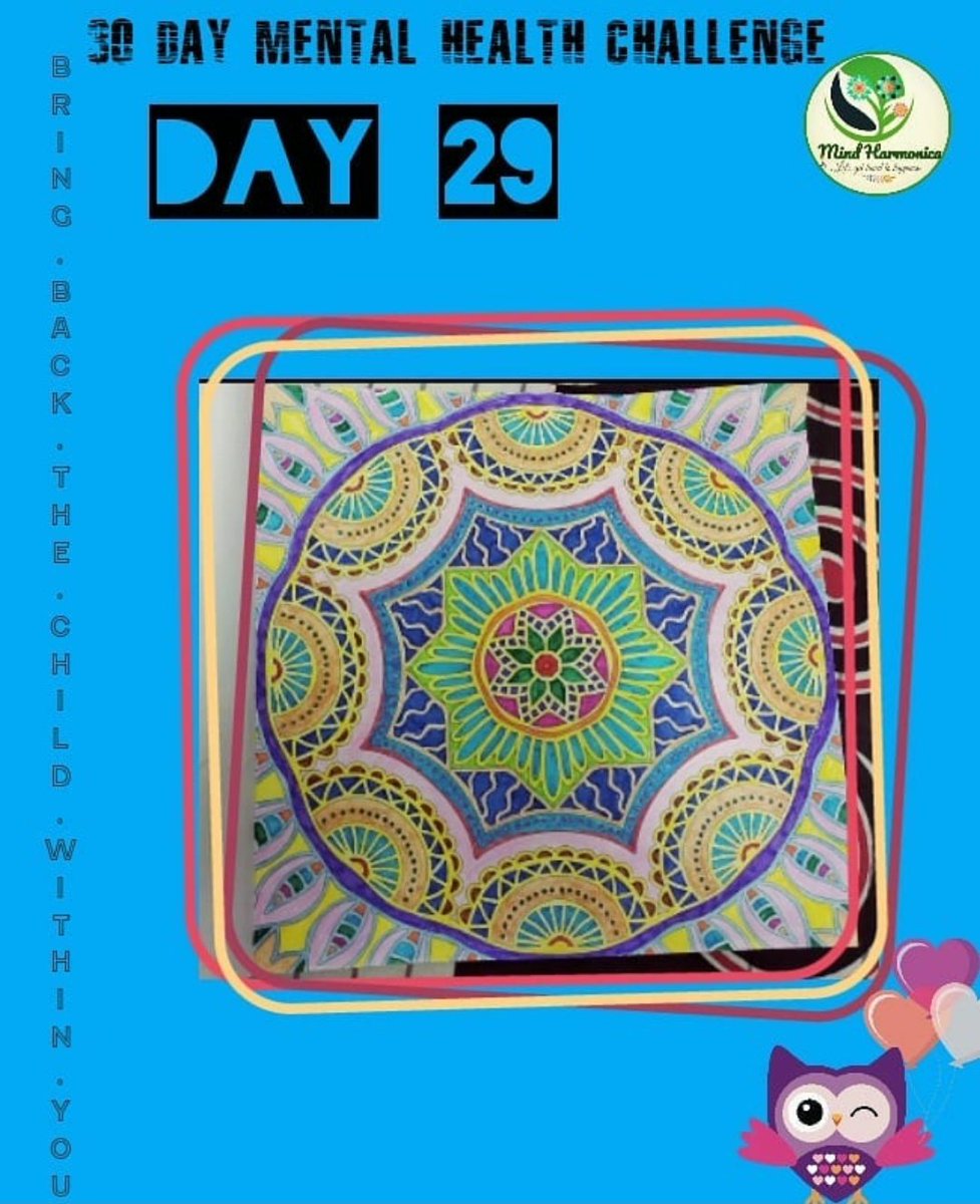 mindharmonica's tweet photo. Day 29 - Bring back the child within you 
#mindharmonica #Mentalhealth #MentalHealthMatters #MentalHealthAwarenessWeek https://t.co/1kBmrMgKxe