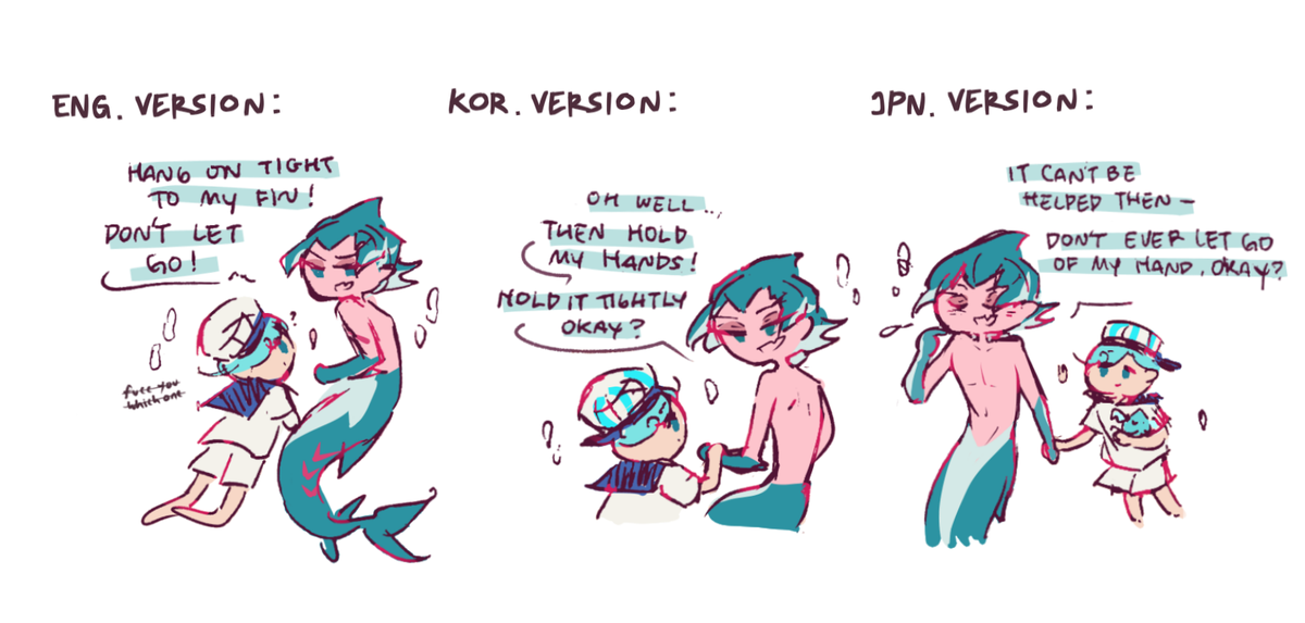 Sorbet in many language. I'm wheezing at how different the vibe is between translations #cookierun  #쿠키런