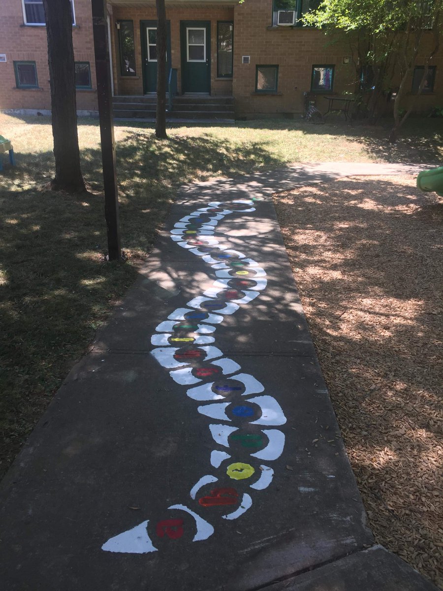 SouthMtnPT's tweet photo. Building community means a lot to these folks who reside in Victoria Park Community Homes. These solid tribe of volunteers painted some outdoor playground games for children π¨π#neighbourhoodengagement
#VPCH
#futureleaders https://t.co/fy7hCxvvvo