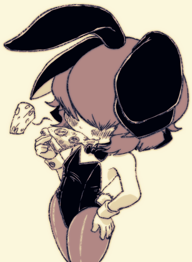 「?
?? 」|えすけびのイラスト