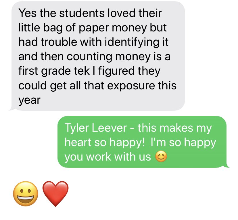 paigecherry314's tweet photo. What a great text to get on a Sunday morning!! @LeeverKinder @CISDNobleReed @OfficialCISD  #beNOBLE #reflectiveplanning https://t.co/ue79jtGS0M