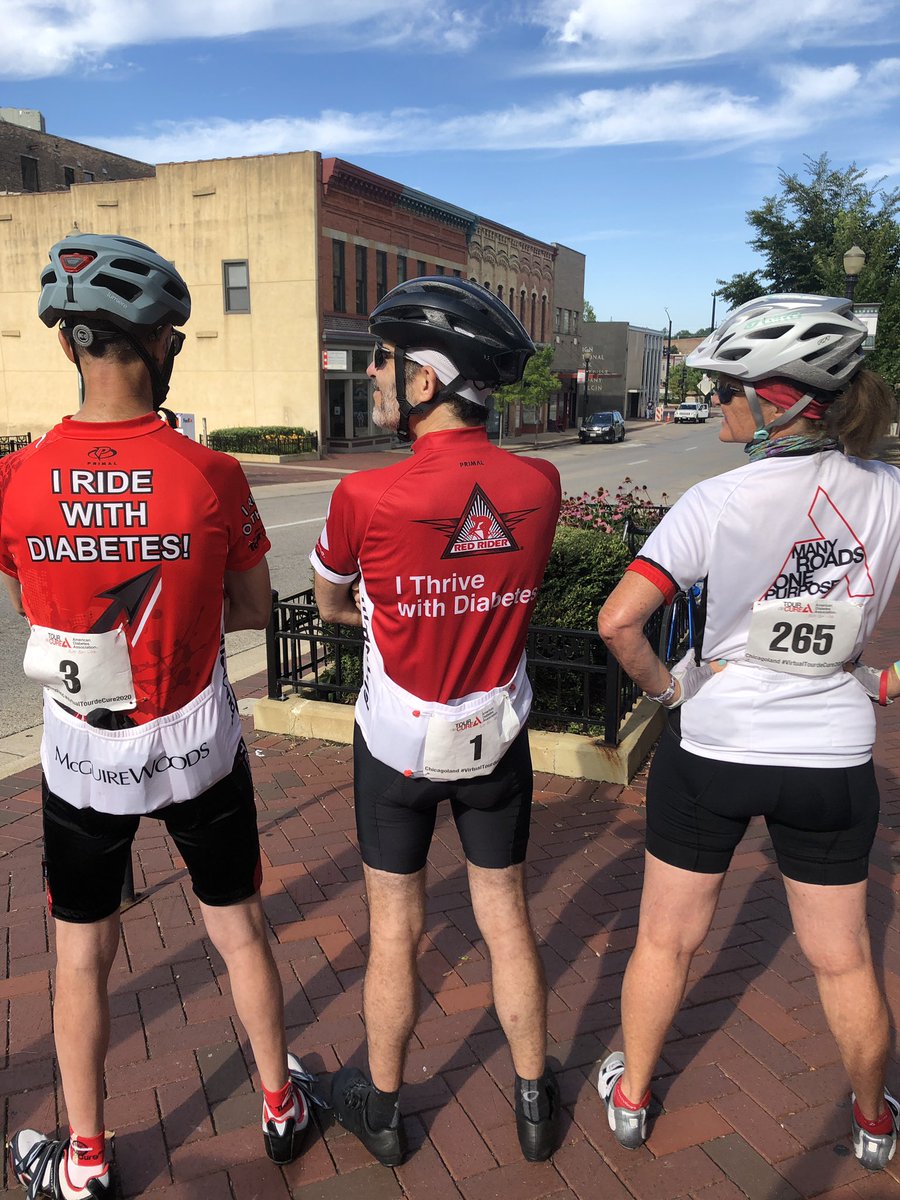 TeamRedChicago's tweet photo. #Chicago #VirtualTourDeCure2020 with @fallingrock, @crazyhorse5121, &amp; @BLPellicore https://t.co/lWZzexMAL1