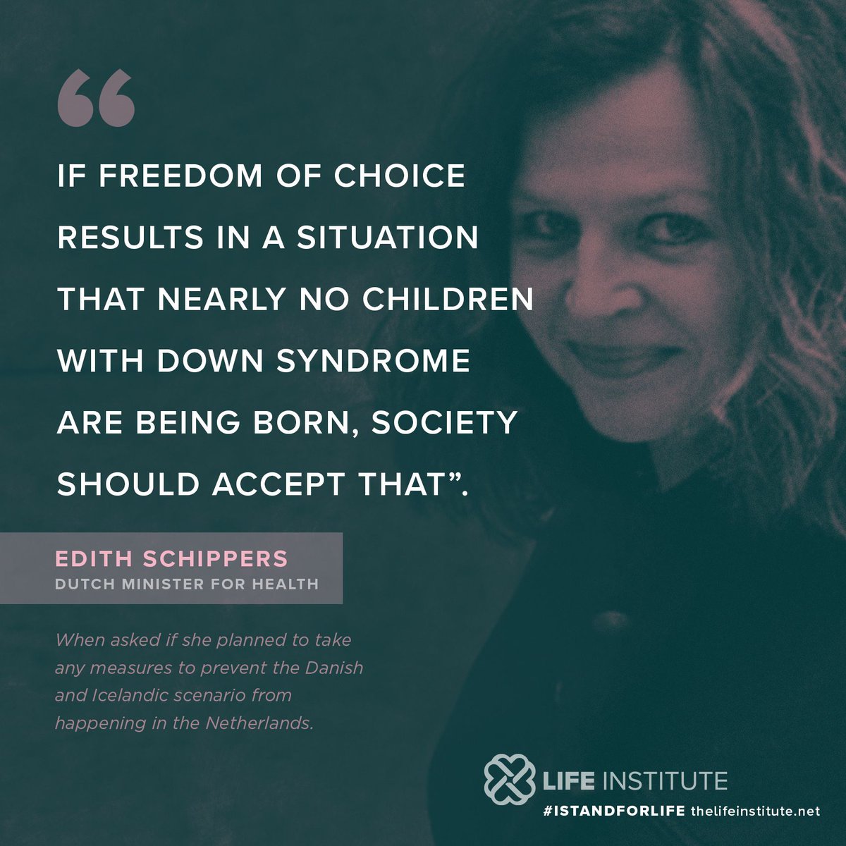 lifeinstitute's tweet image. This disturbing and disgusting ideology is the logical conclusion of the pro-choice position. Protect our brothers and sisters with disabilities.  Fight for the right to life

#WeStandforLife