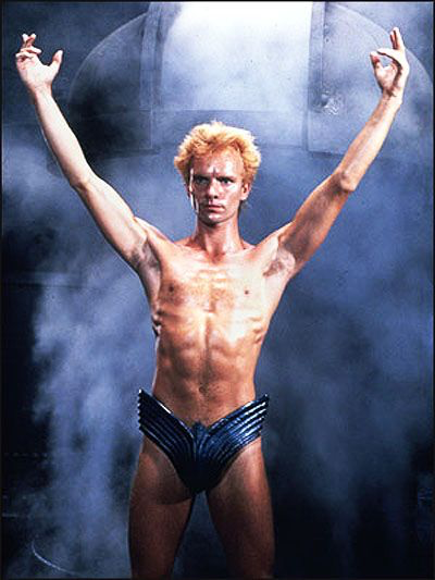 No talk of Dune would be complete without talking about Sting! Take a look at this picture of him in the role of Feyd Rautha Harkonnen (you’re welcome!) in the adaptation by Twin Peaks creator & Blue Velvet/Mulholland Drive director David Lynch