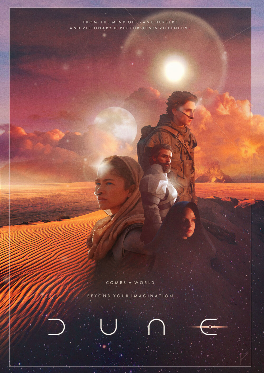 Which brings us to the latest attempt to adapt Dune for the big screen, by the Oscar-winning director of Arrival, and Blade Runner 2049, Denis Villeneuve, a two-part movie of what he describes as “Star Wars for Adults”. Expectations are high. The fan posters look awesome!