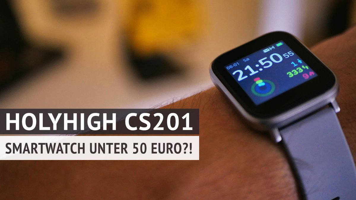 kevvgt's tweet photo. Heute schauen wir uns die CS201, eine Smartwatch der Marke #Holyhigh an. Was das Teil auf dem Kasten hat, erfährst du im neuen Video. 🙂
Hier geht’s lang: https://t.co/nFCJ1ct2CS https://t.co/JSOIH4v9pp