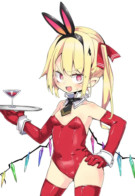 ばにフラン。(うさ耳追加)
こういうのはフランちゃんの役目。
#バニーの日 