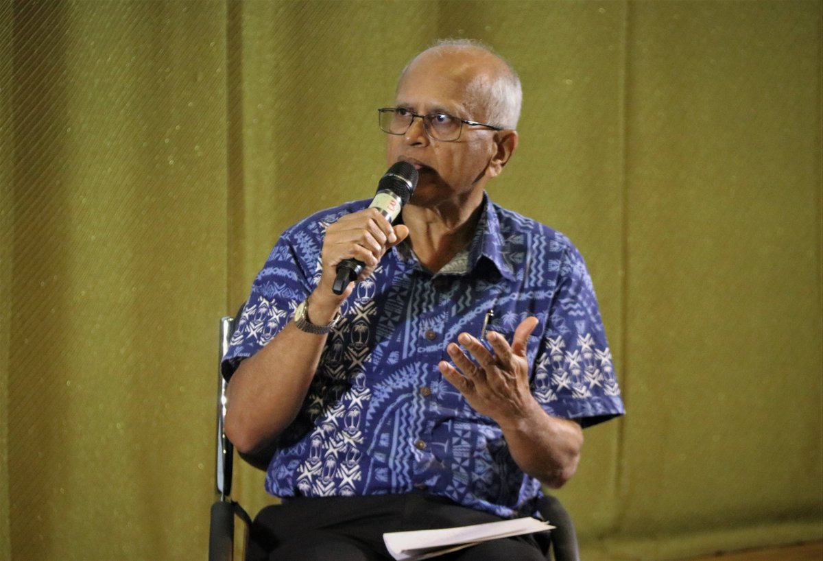 ResetFiji's tweet photo. What we need are genuine conversations and dialogues not unilateralism where somebody thinks he has all the solutions. I think this is an opportunity to talk about #reset and not #relief and spaces like this allow that to happen.
Ram Bajekal
#ResetFiji #season1finale https://t.co/fGOHCAQMHG