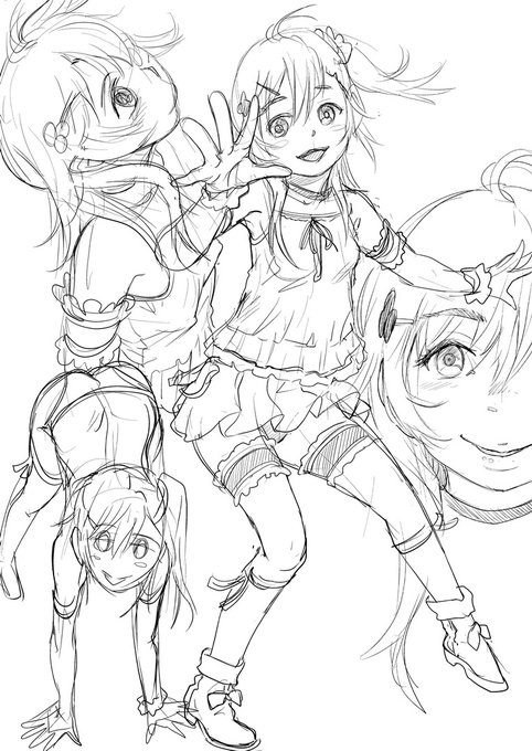 支援サイトの無料公開モノクロらくがき9枚アップしました。
FANBOX https://t.co/rgMqdcqtPE
Fantia https://t.co/LbIvISFXoj 