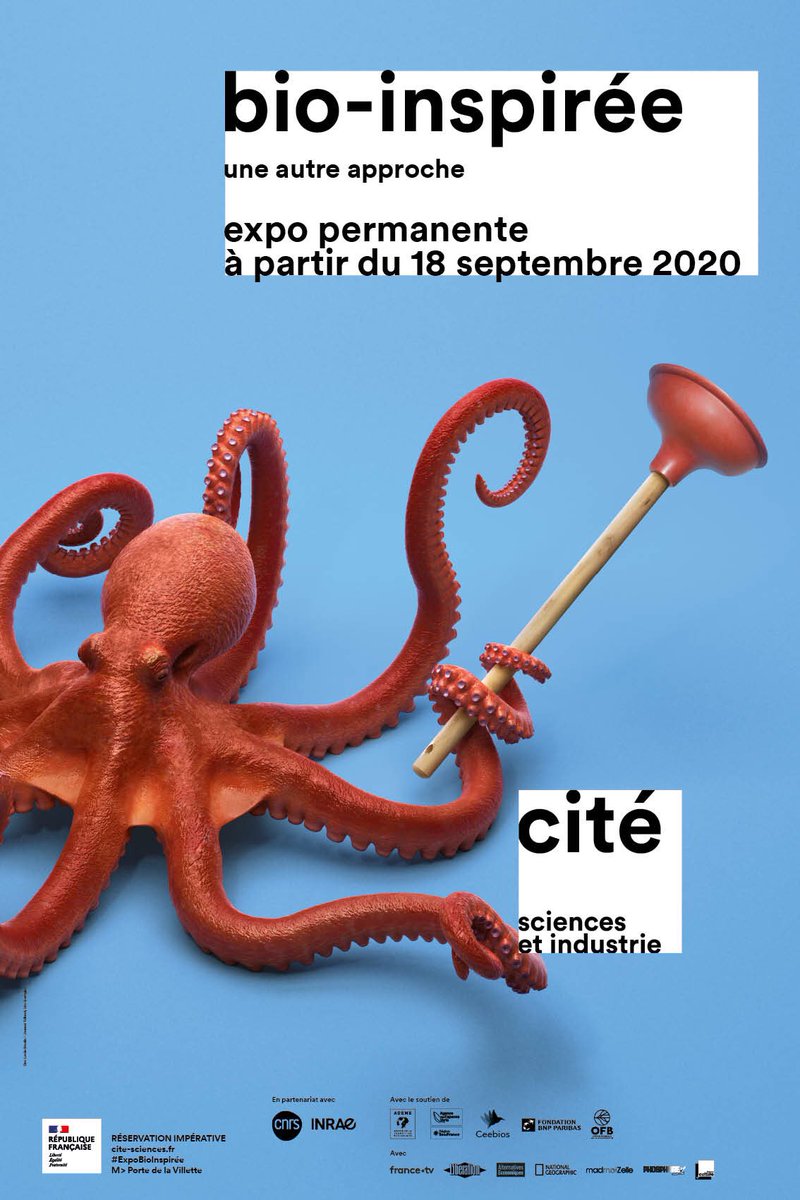 BrunoMaquart's tweet photo. Au sein de l’#ExpoBioinspirée à la @citedessciences prendra place le BioLab, nouvel espace de médiation et d’expérimentation consacré aux sciences du vivant. Une manière unique de mettte les mains dans la science. https://t.co/oDxL3gQImm