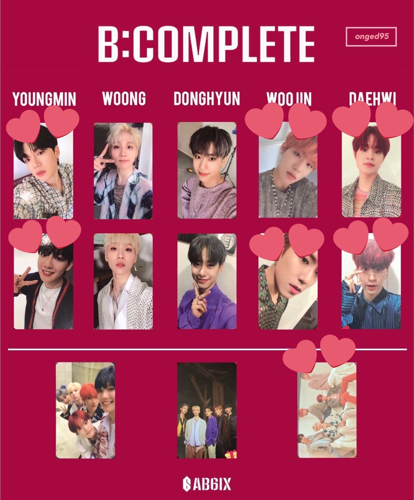 AB6IX ドンヒョン 中国限定トレカ しんどく