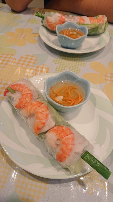 ベトナム料理美味しい～!😋 