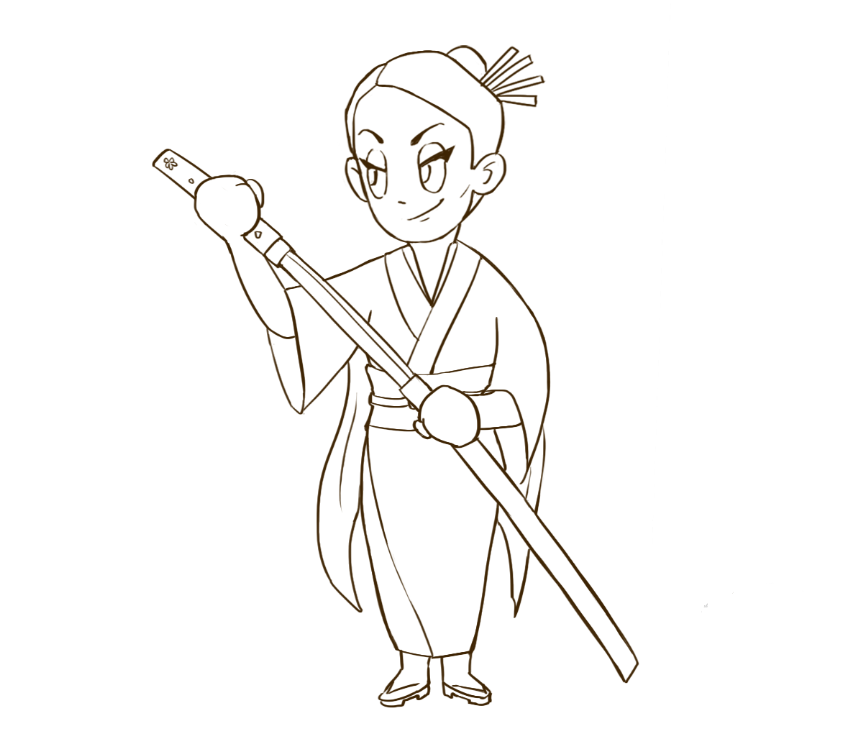 Guymay4's tweet image. She is also looking at someone…#orenishii #lucyliu #killbill1 #wip