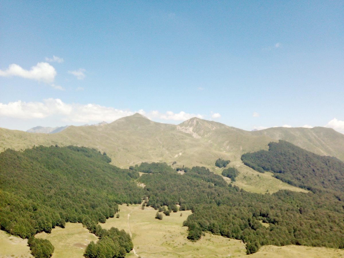 Поглед од 2100 мнв - Голема Жировничка планина