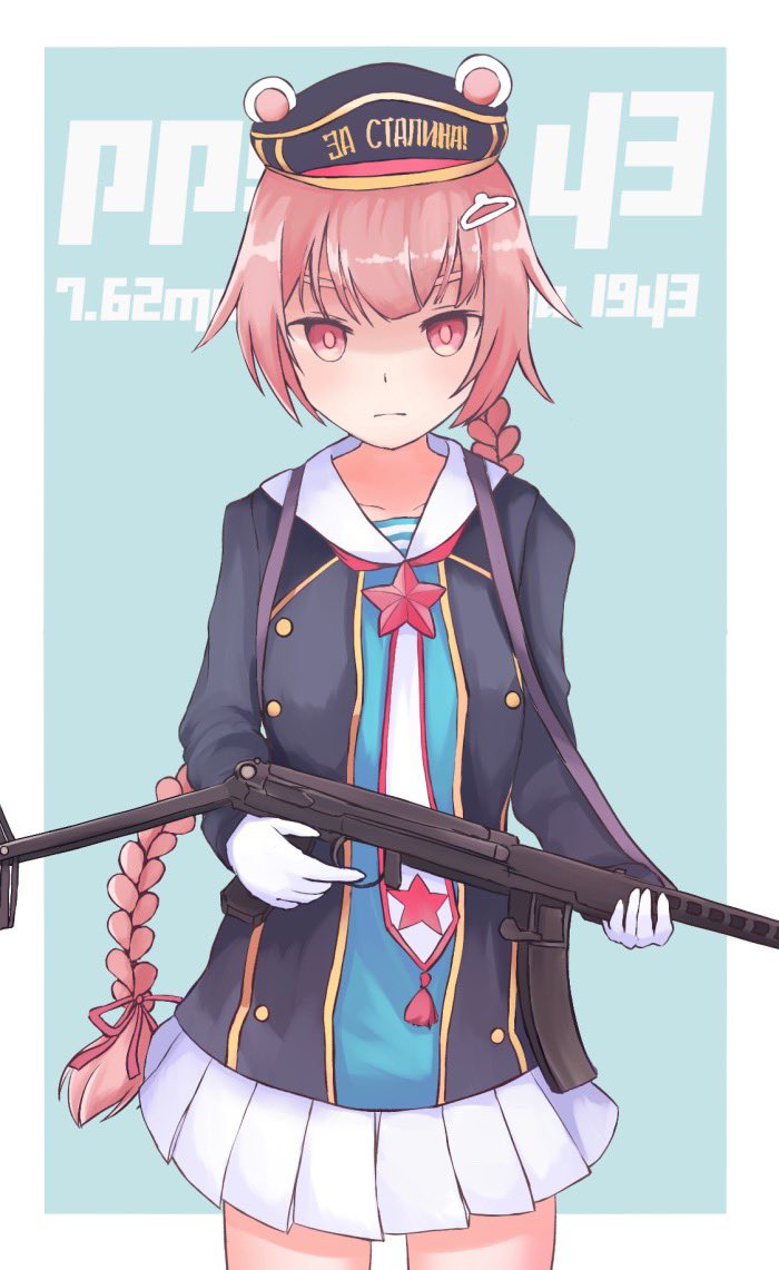 B6_N2's tweet photo. PPS-43ちゃん描いた #ドルフロ #PPS43 https://t.co/QbXEWp9Oku