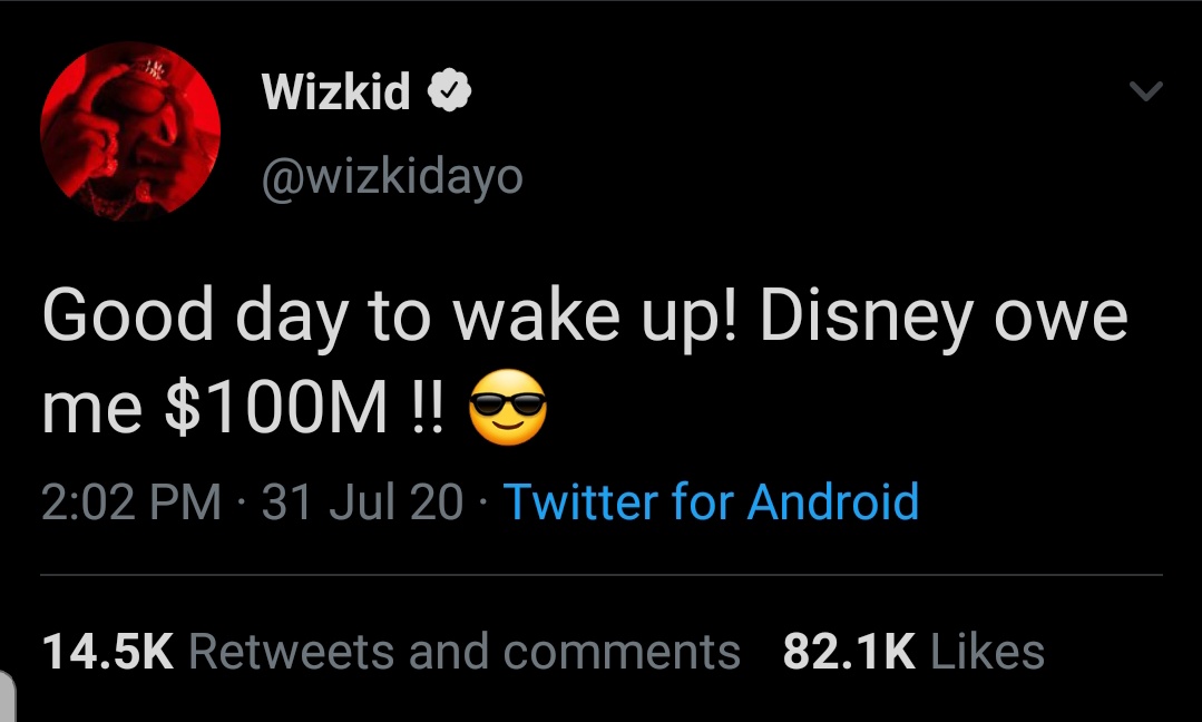 237gossipmail's tweet image. #HotGist 
#Nigerian superstar n multi-award winner revealed that Disney is  owing him $100m..