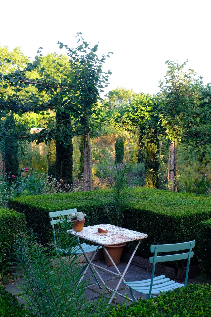 The herb garden, sunday morning