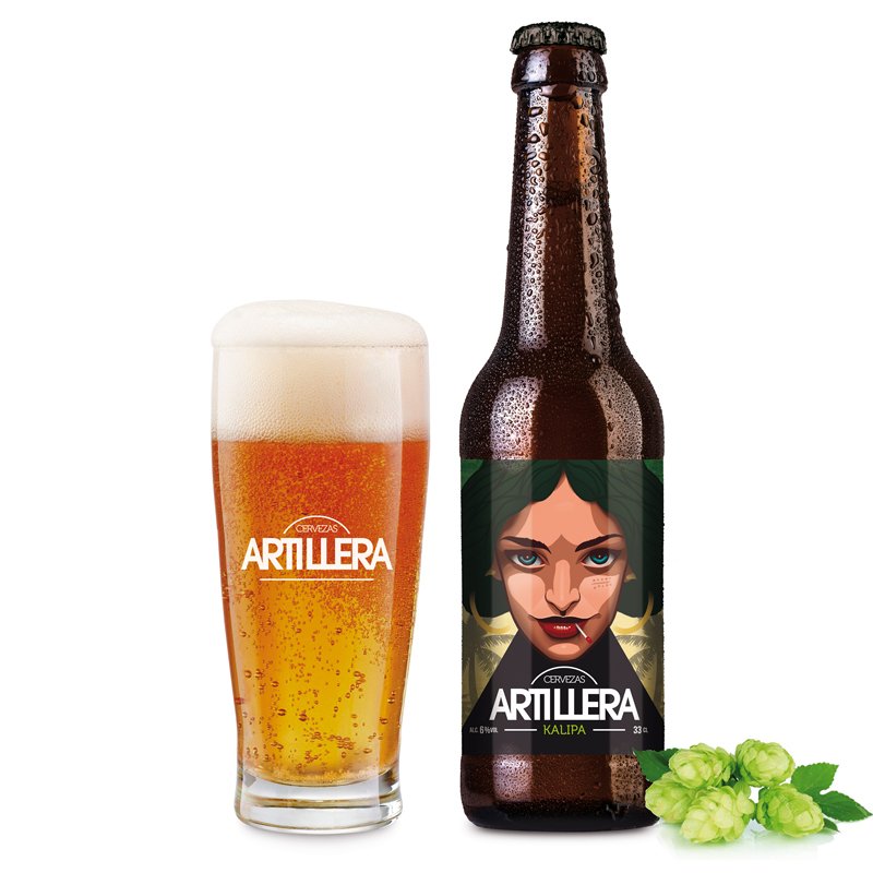 coronadespuma's tweet photo. Otra de nuestras favoritas es #Kalipa de Cervezas Artillera #sessionIPA sabrosa, refrescante, dorada y translúcida. Espuma esponjosa, blanca y perecedera. Aromas frutales tropicales y cítricos. Sabores intensos los lúpulos Citra y Mosaic #IPAday #delicia https://t.co/ZCGPc0kuH8 https://t.co/V8HRgP2Q19