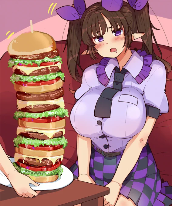 傾いてるはたてちゃん 