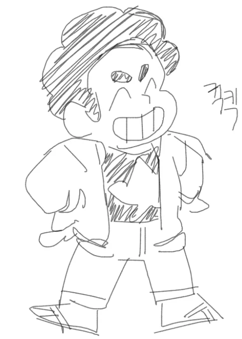 필압 나간 사람의 그림 